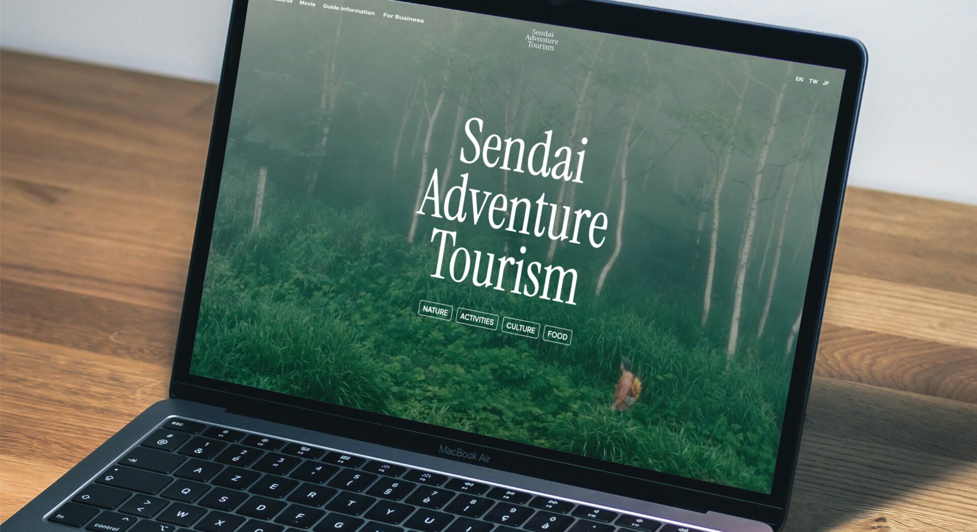 Sendai Adventure Tourism｜WEBサイト制作実績のアイキャッチ